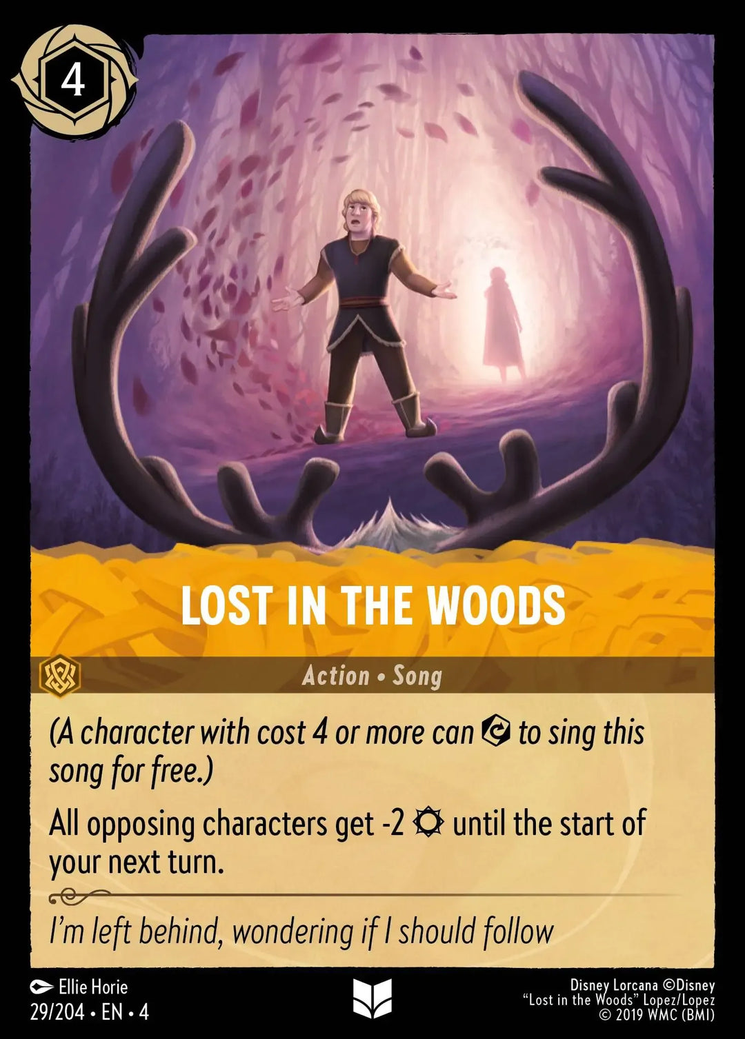Disney Lorcana - 4URS - 029 - Lost in the Woods - Singles - Ursula's Return