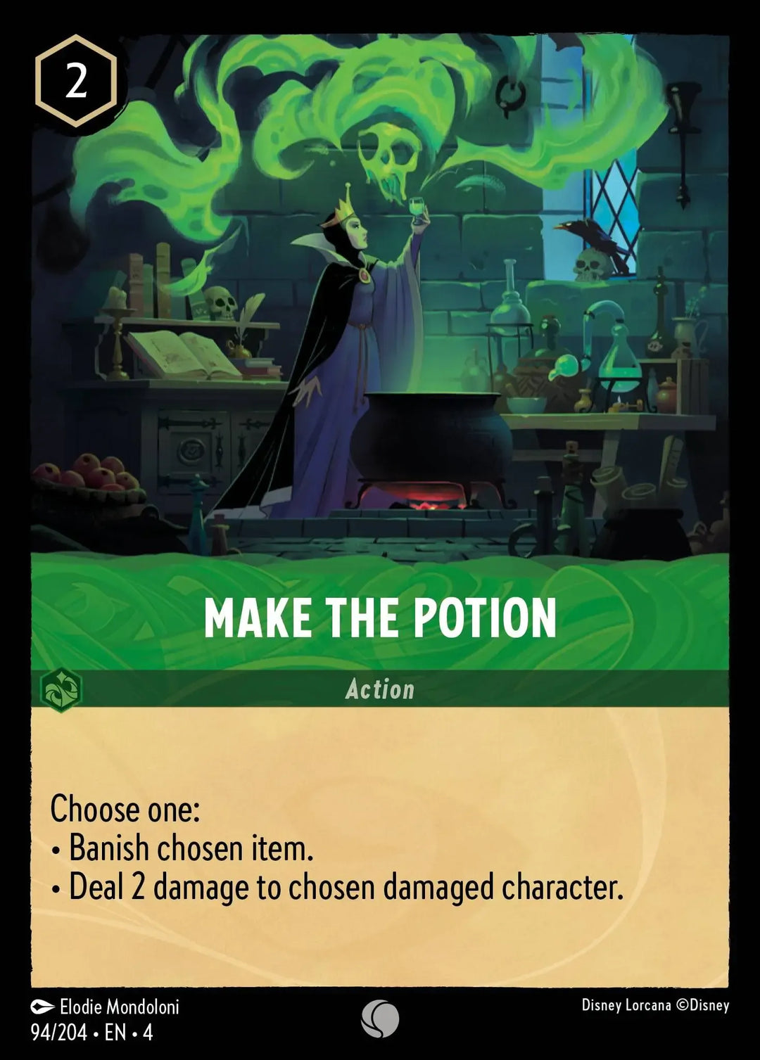 Disney Lorcana - 4URS - 094 - Make the Potion - Singles - Ursula's Return