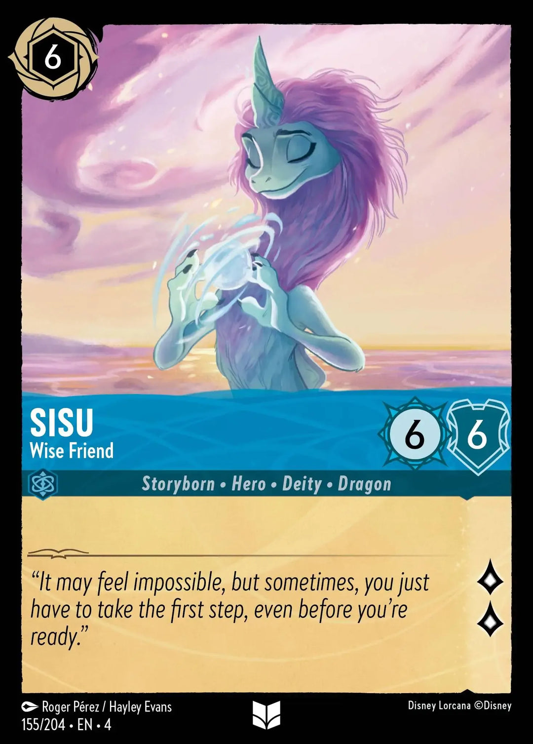 Disney Lorcana - 4URS - 155 - Sisu - Wise Friend - Singles - Ursula's Return