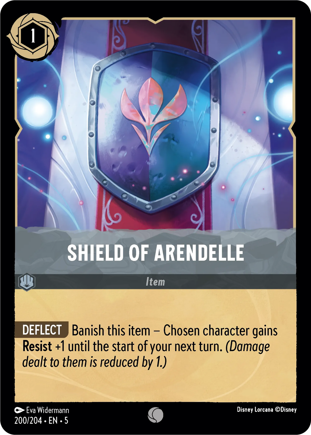 Disney Lorcana - 5SSK - 200 - Shield of Arendelle - Singles - Shimmering Skies