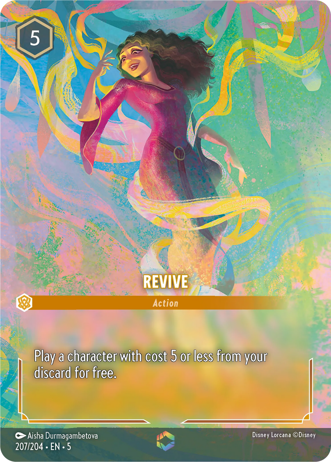 Disney Lorcana - 5SSK - 207 - Revive - Singles - Shimmering Skies