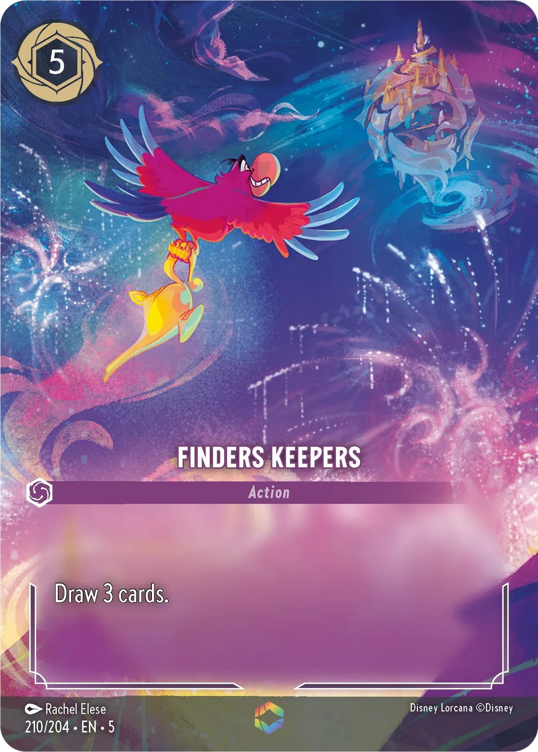 Disney Lorcana - 5SSK - 210 - Finders Keepers - Singles - Shimmering Skies