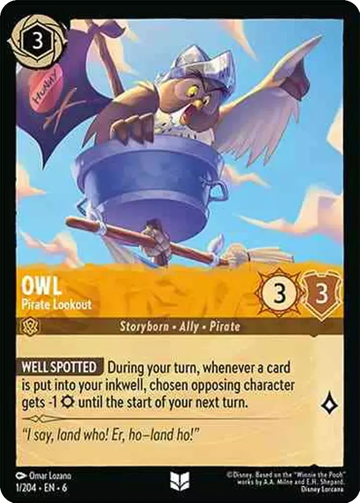 6AZS - 001 - Owl - Pirate Lookout