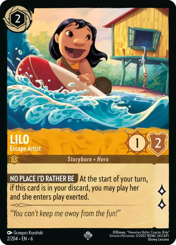 6AZS - 002 - Lilo - Escape Artist