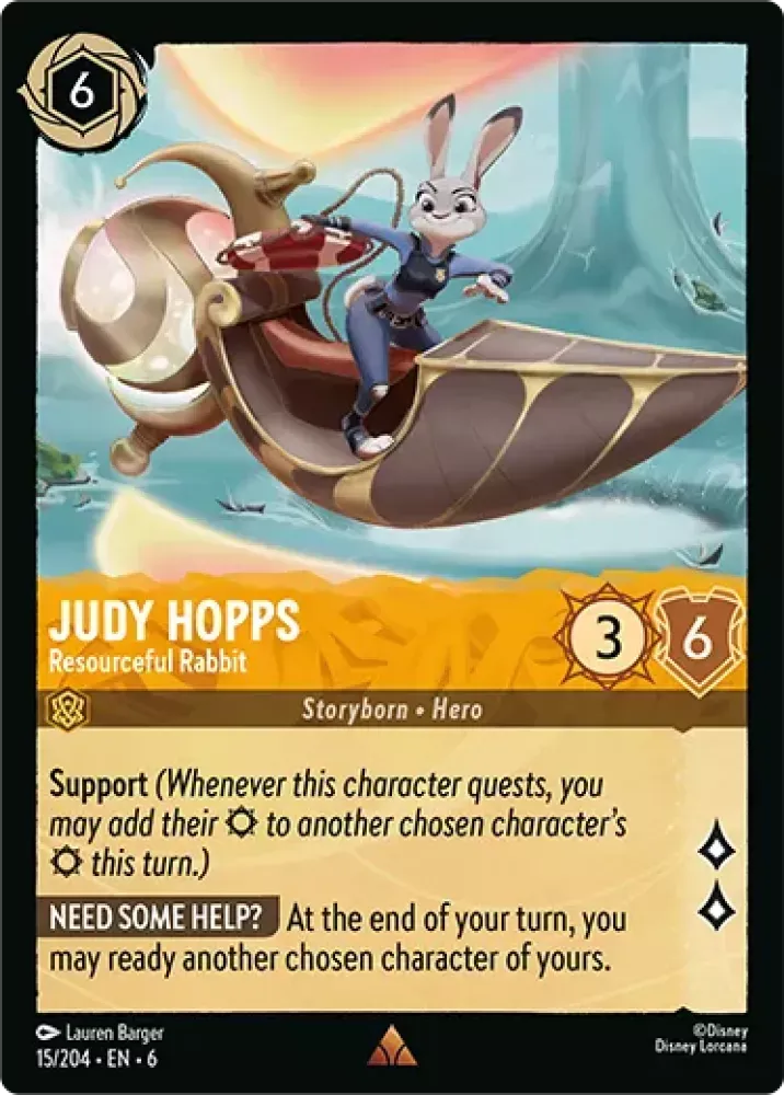 6AZS - 015 - Judy Hopps - Resourceful Rabbit