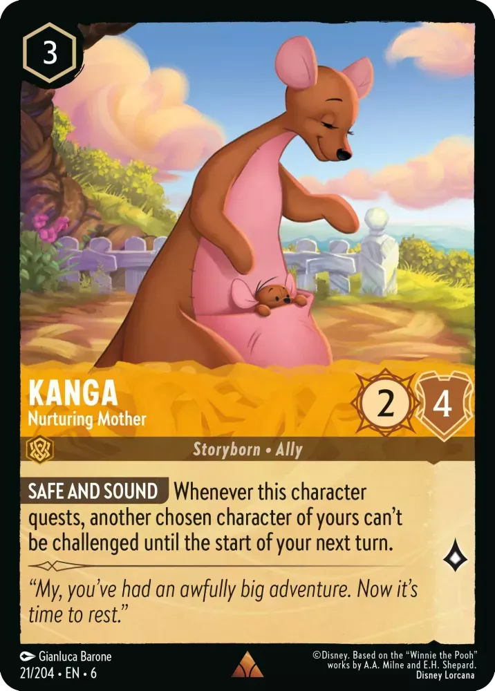 6AZS - 021 - Kanga - Nurturing Mother