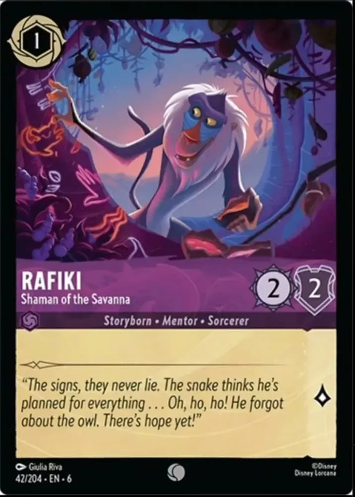 6AZS - 042 - Rafiki - Shaman of the Savanna