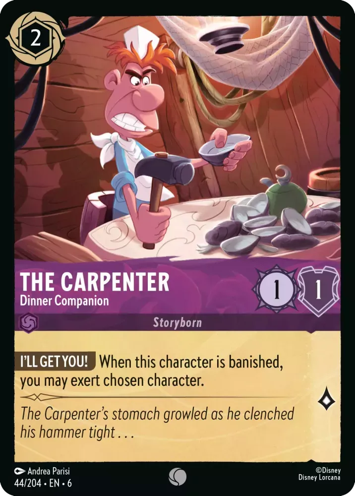 6AZS - 044 - The Carpenter - Dinner Companion