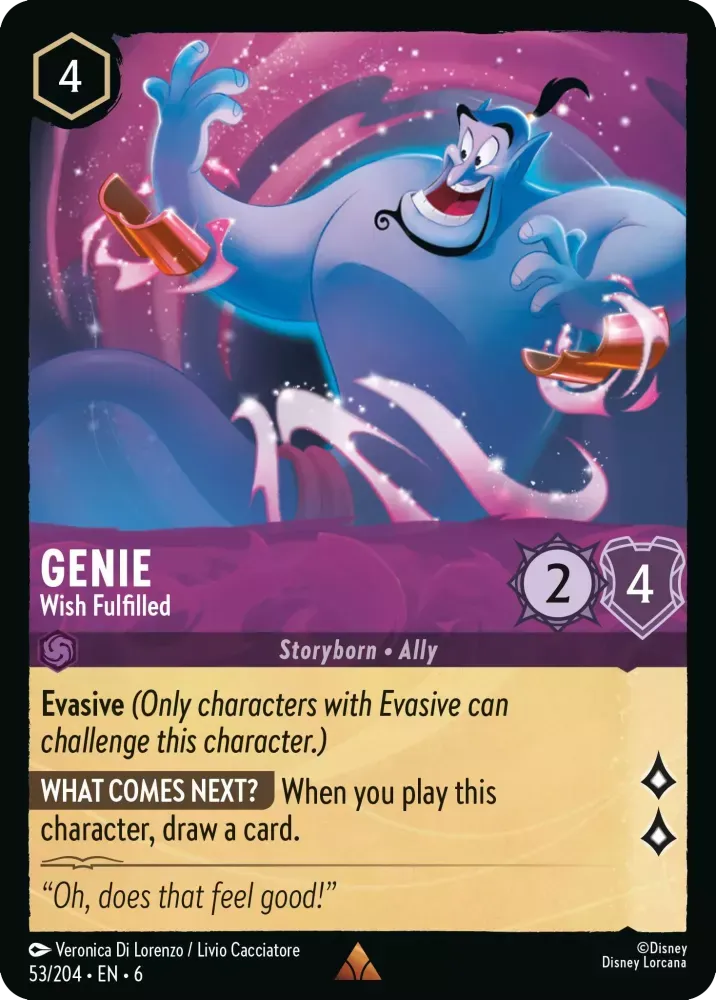 6AZS - 053 - Genie - Wish Fulfilled