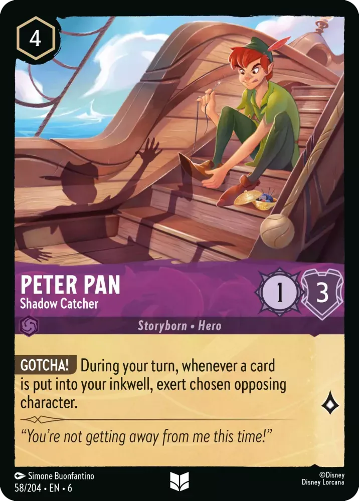 6AZS - 058 - Peter Pan - Shadow Catcher