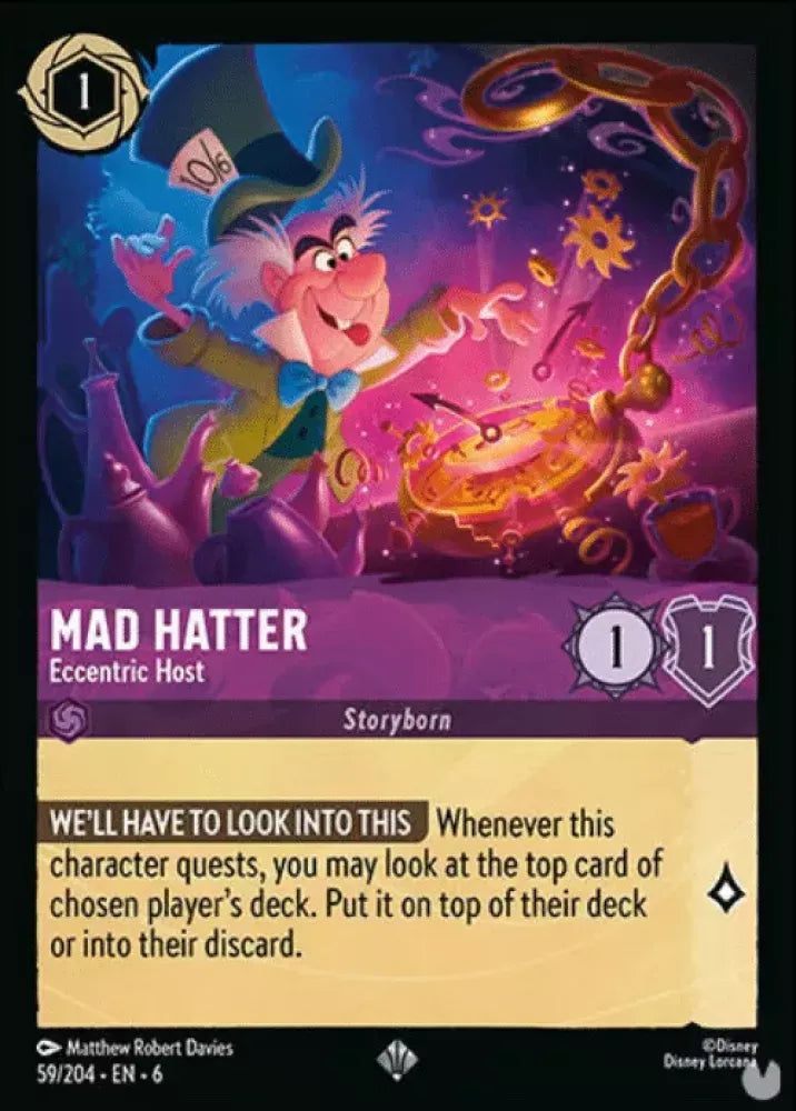 6AZS - 059 - Mad Hatter - Eccentric Host
