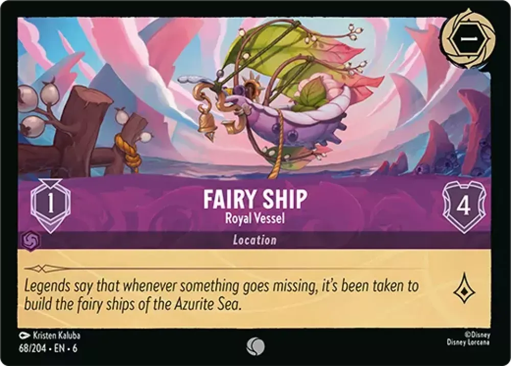 6AZS - 068 - Fairy Ship - Royal Vessel