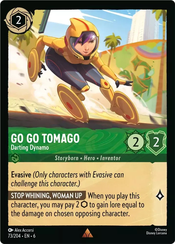 6AZS - 073 - Go Go Tomago - Darting Dynamo - Foil