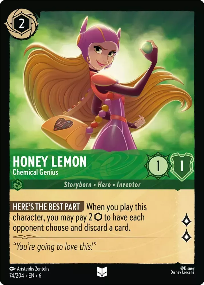 6AZS - 074 - Honey Lemon - Chemical Genius
