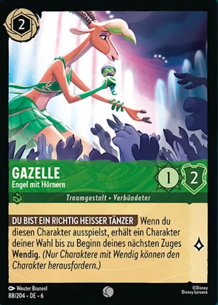 6AZS - 088 - Gazelle - Angel with Horns