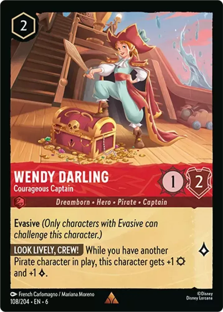 6AZS - 108 - Wendy Darling - Courageous Captain
