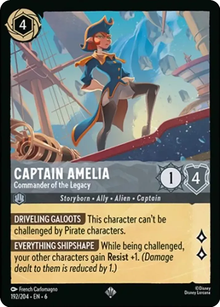 6AZS - 192 - Captain Amelia - Commander of the Legacy