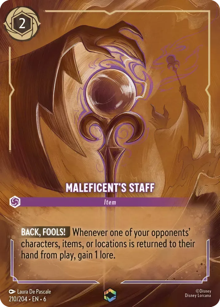 6AZS - 210 - Maleficent's Staff