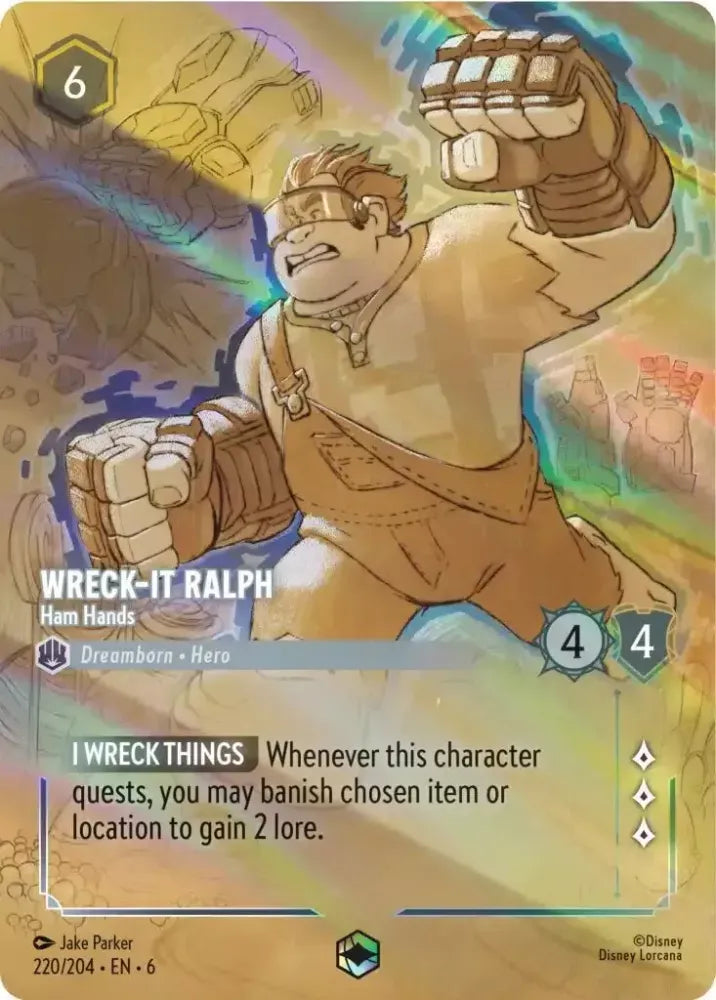 6AZS - 220- Wreck-It Ralph - Ham Hands