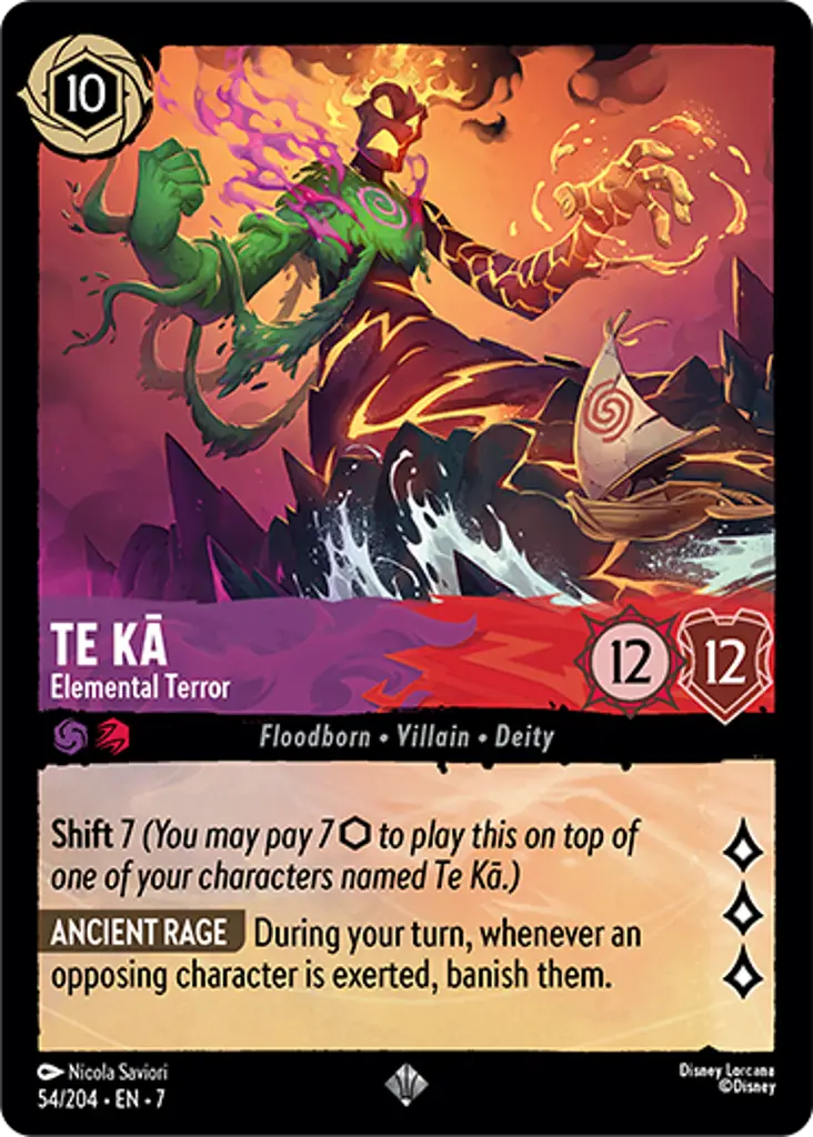 7ARI - 054 - Te Ka - Elemental Terror