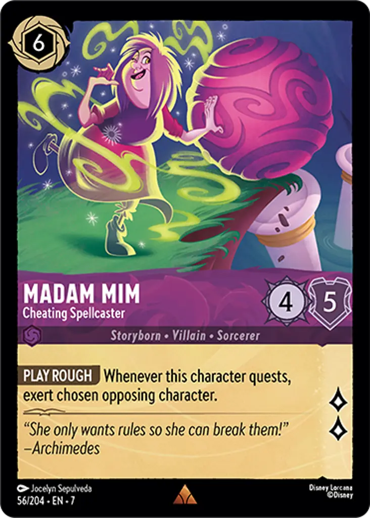 7ARI - 056 - Madam Mim - Cheating Spellcaster