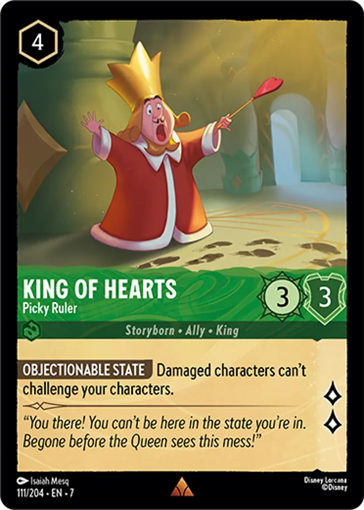 7ARI - 111 - King of Hearts - Picky Ruler