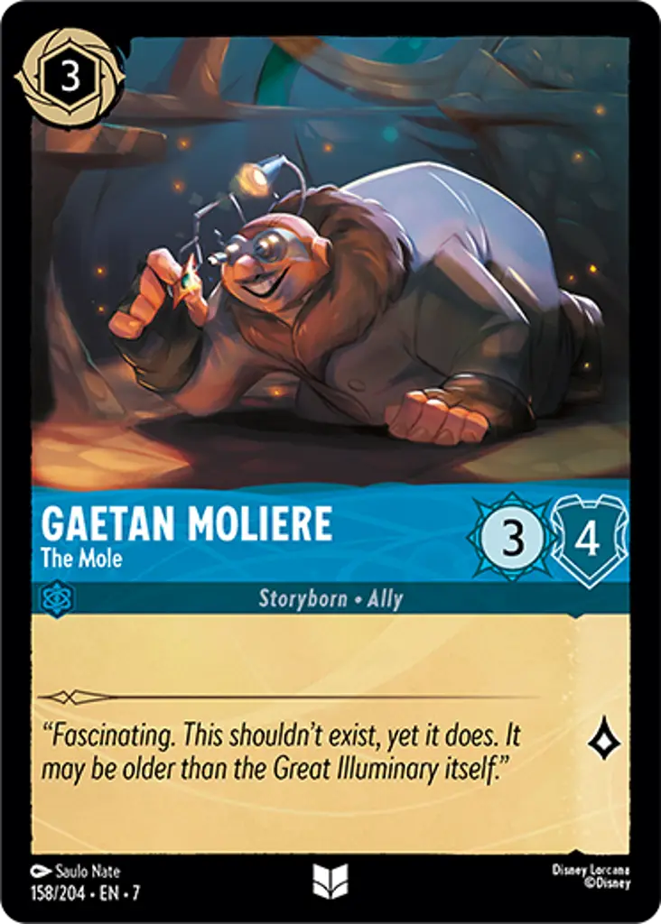 7ARI - 158 - Gaetan Moliere - The Mole - Foil