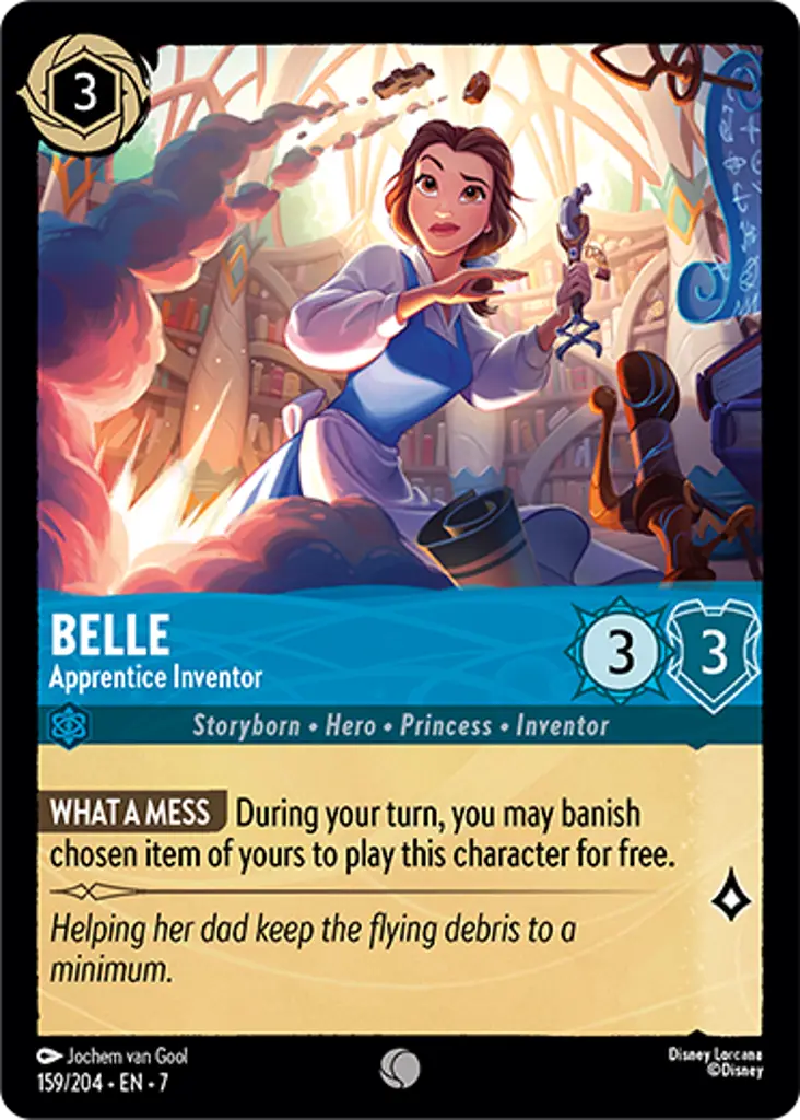 7ARI - 159 - Belle - Apprentice Inventor