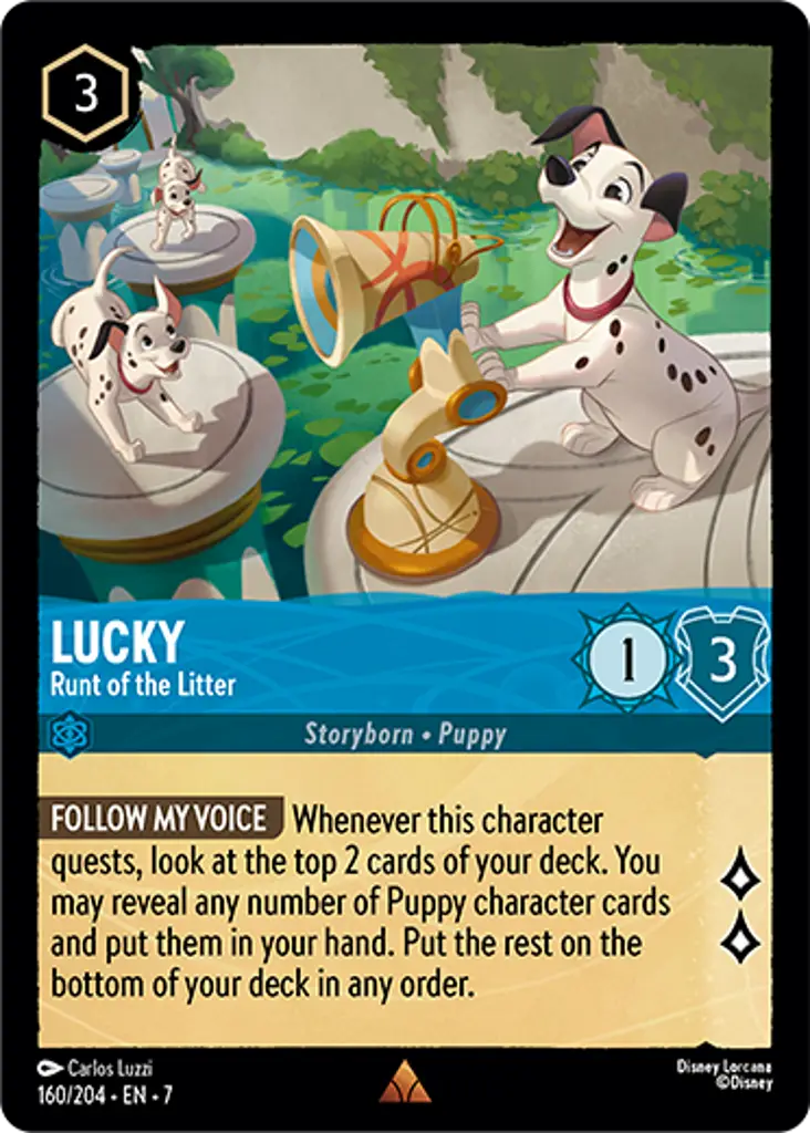 7ARI - 160 - Lucky - Runt of the Litter