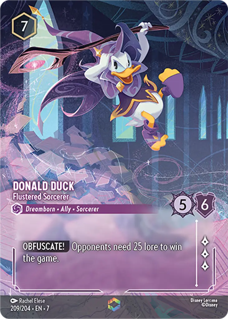 7ARI - 209 - Donald Duck - Flustered Sorcerer