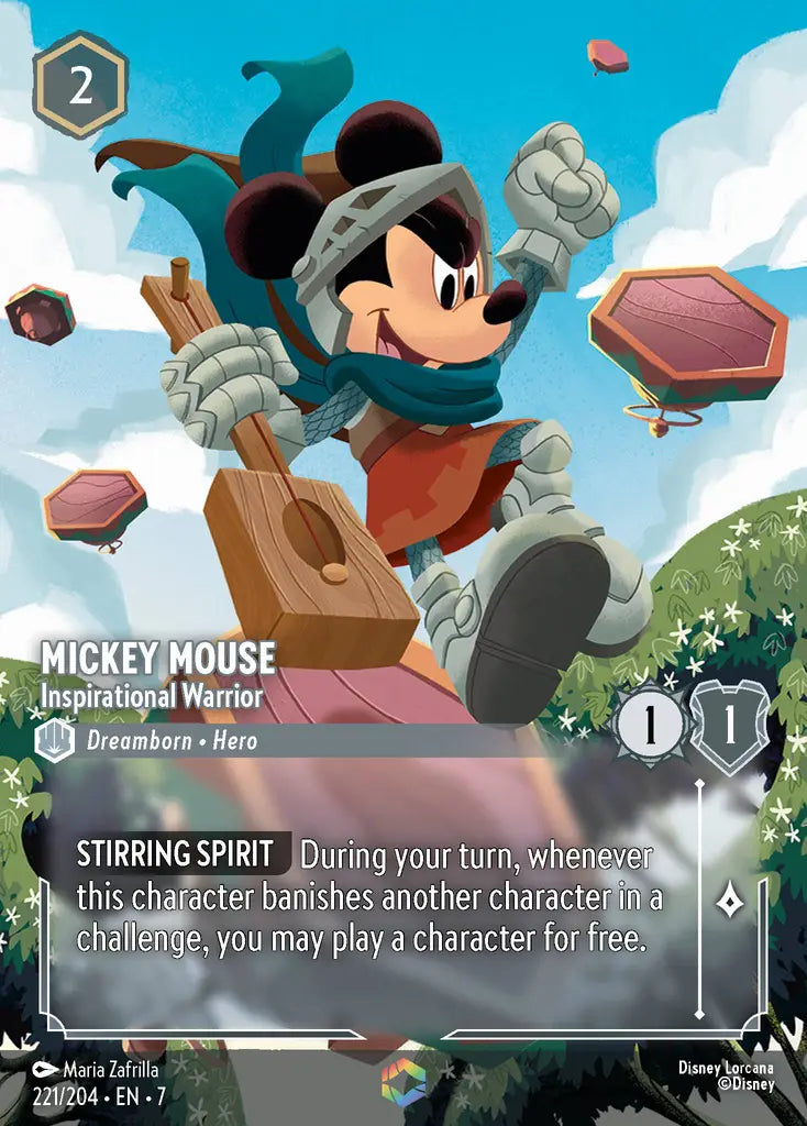 7ARI - 221 - Mickey Mouse - Inspirational Warrior