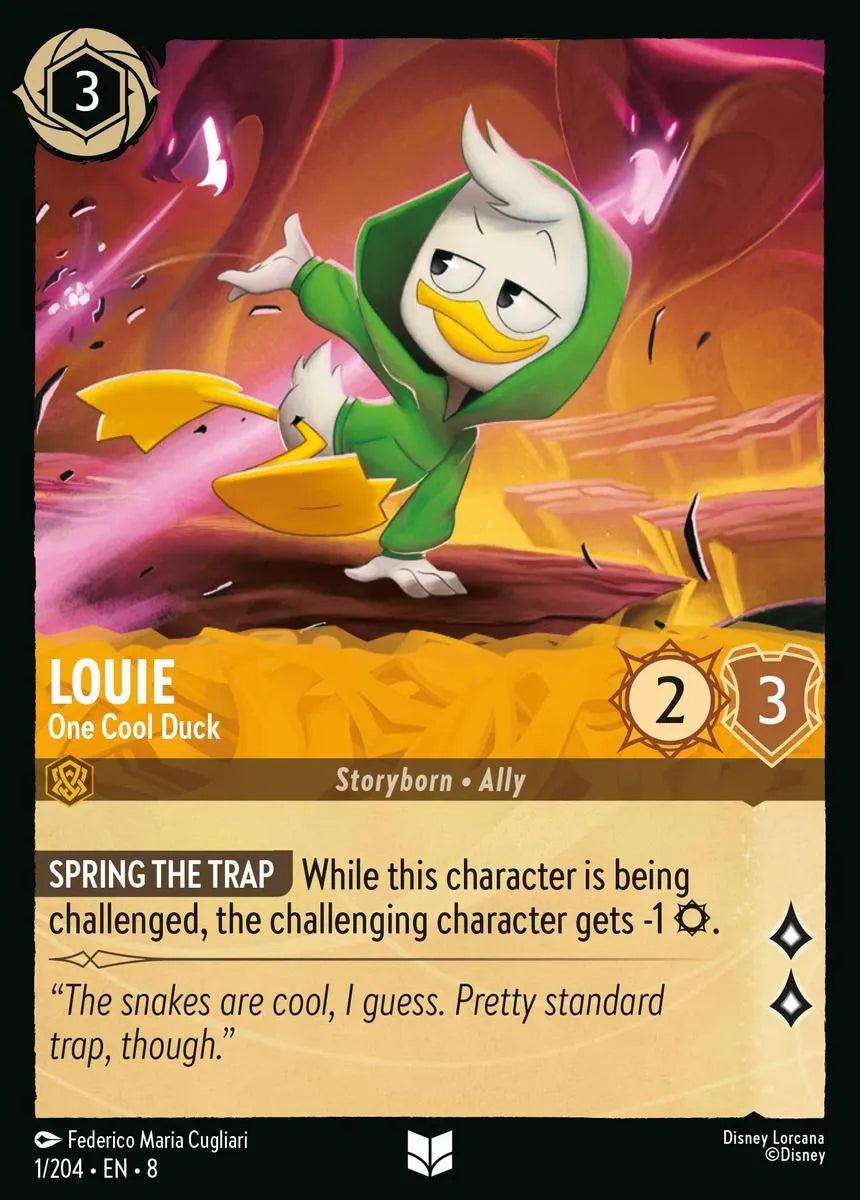 8JAF - 001 - Louie - One Cool Duck