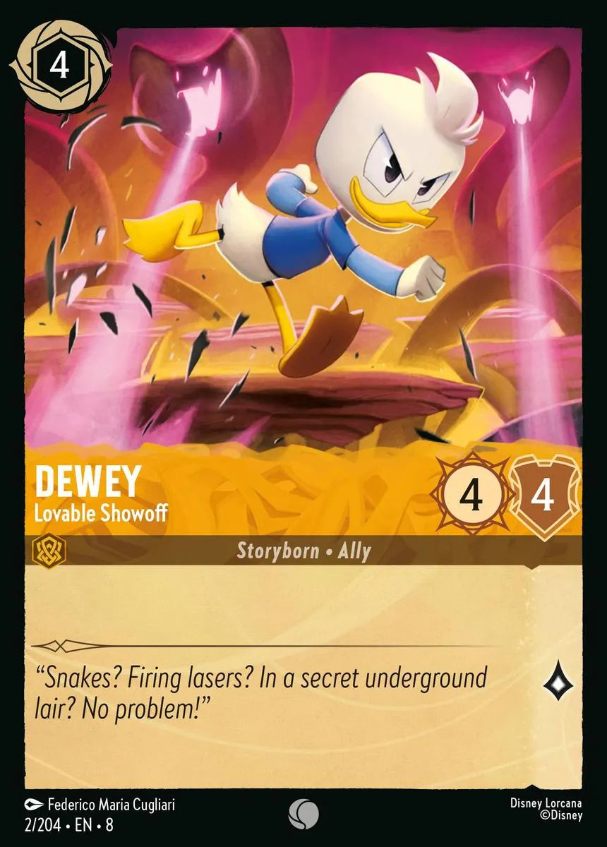 8JAF - 002 - Dewey - Lovable Showoff