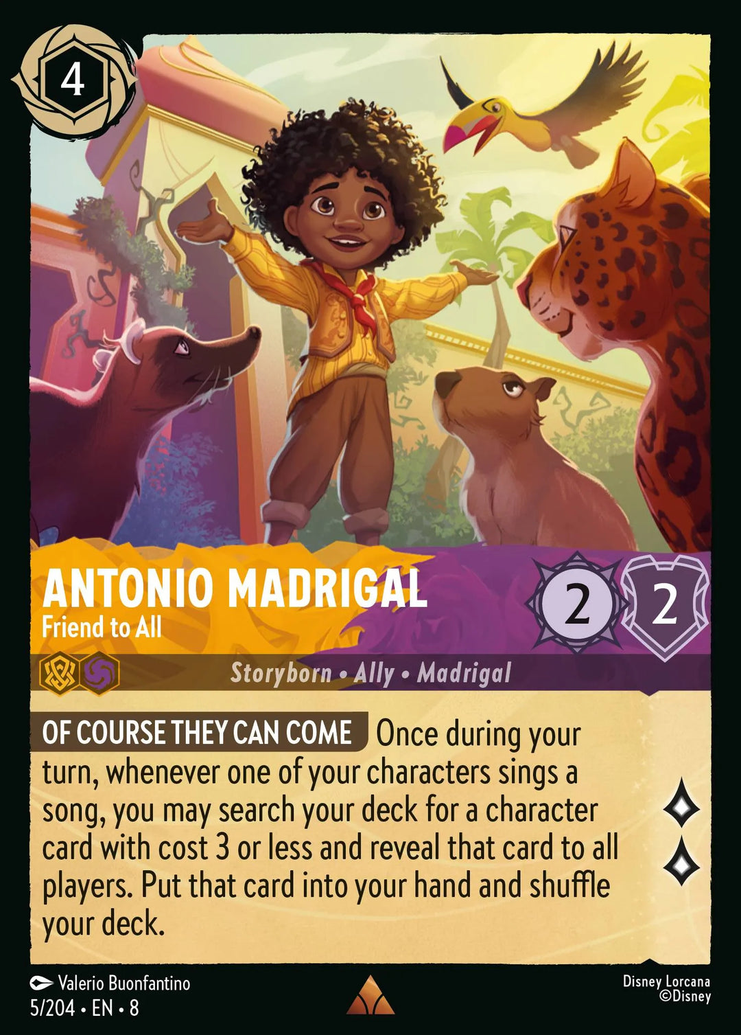 8JAF - 005 - Antonio Madrigal - Friend to All
