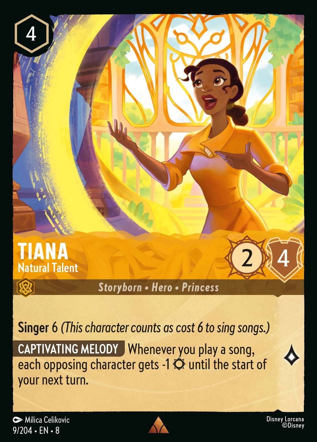 8JAF - 009 - Tiana - Natural Talent