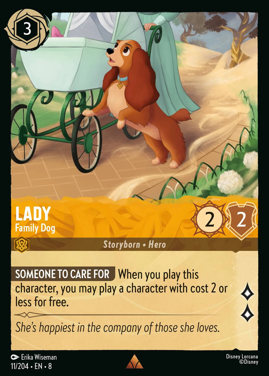 8JAF - 011 - Lady - Family Dog