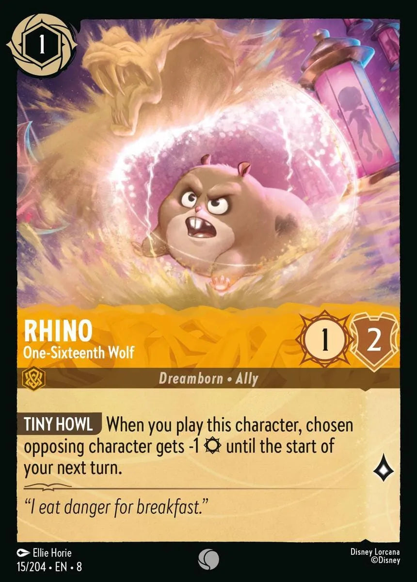 8JAF - 015 - Rhino - One-Sixteenth Wolf