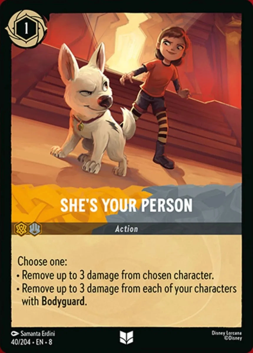 8JAF - 040 - She's Your Person - Foil