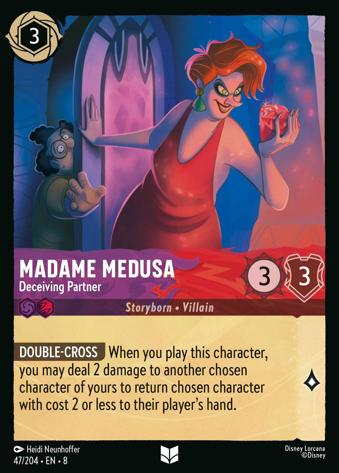 8JAF - 047 - Madame Medusa - Deceiving Partner - Foil
