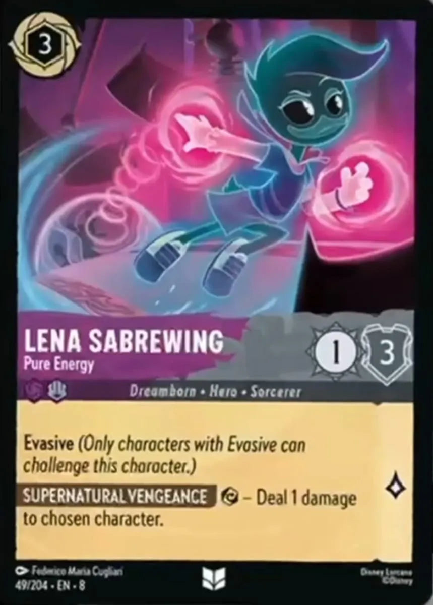 8JAF - 049 - Lena Sabrewing - Pure Energy - Foil