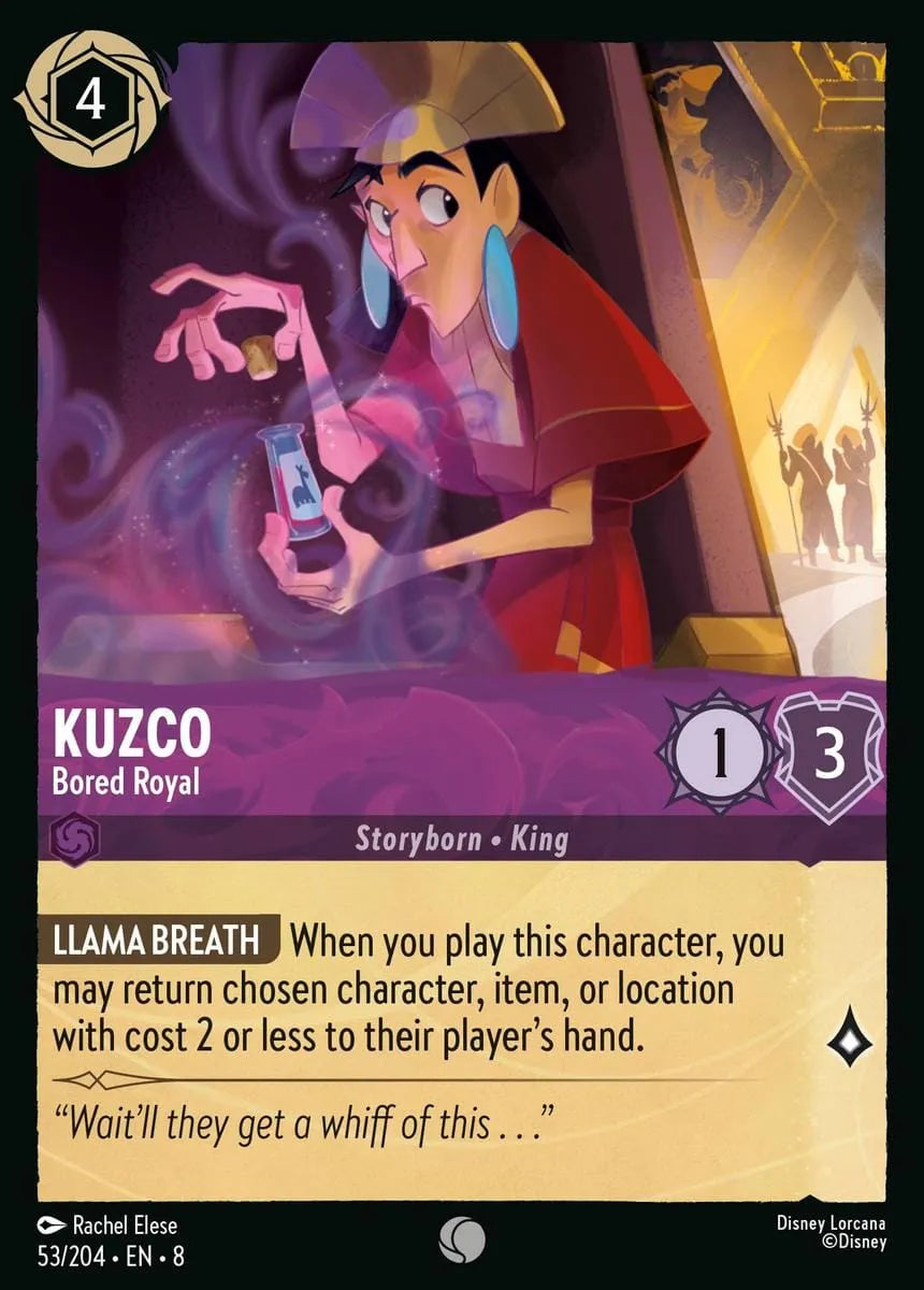 8JAF - 053 - Kuzco - Bored Royal