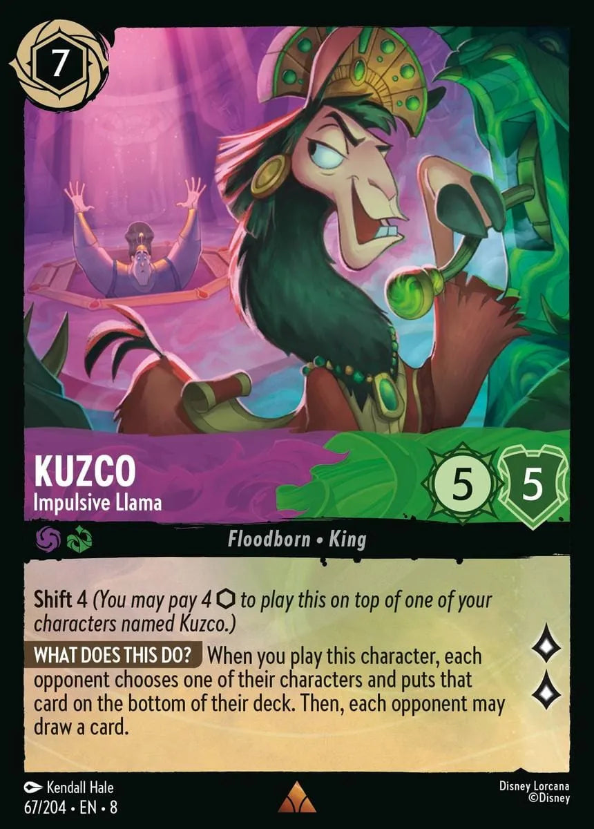 8JAF - 067 - Kuzco - Impulsive Llama