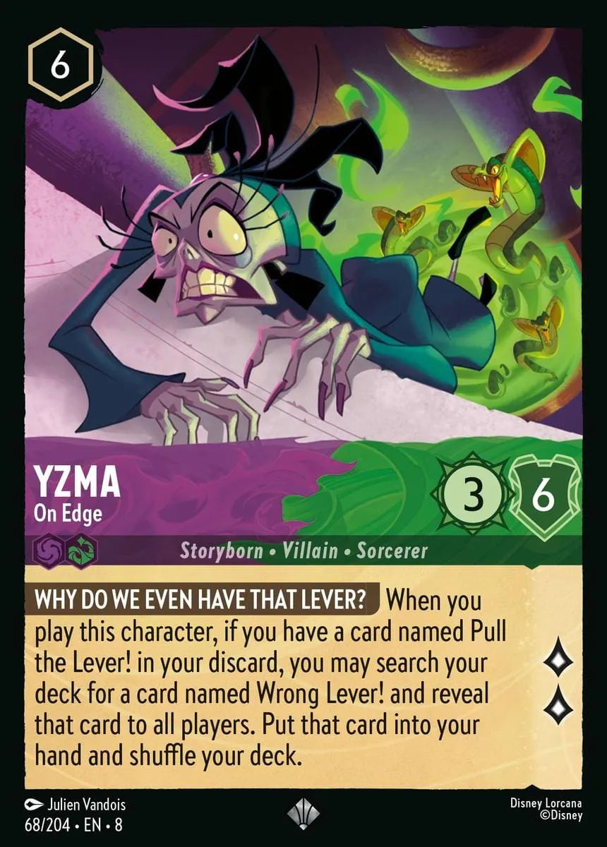 8JAF - 068 - Yzma - On Edge