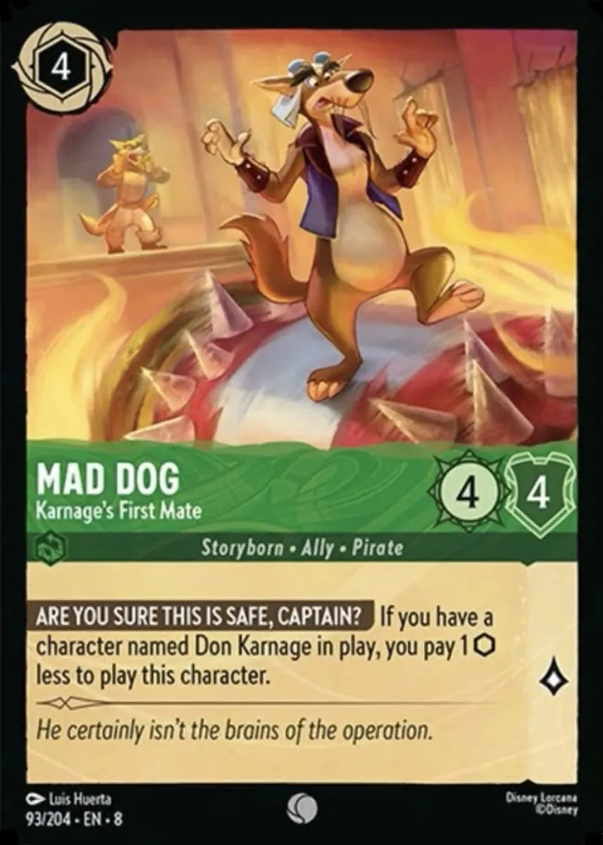 8JAF - 093 - Mad Dog - Karnage's First Mate