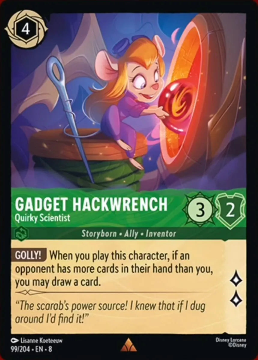8JAF - 099 - Gadget Hackwrench - Quirky Scientist