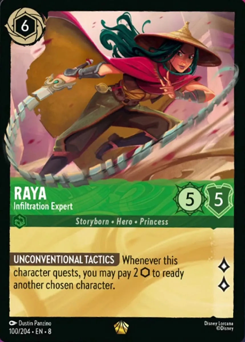 8JAF - 100 - Raya - Infiltration Expert