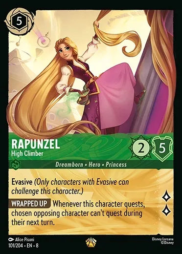 8JAF - 101 - Rapunzel - High Climber