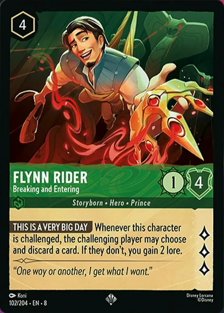 8JAF - 102 - Flynn Rider - Breaking and Entering