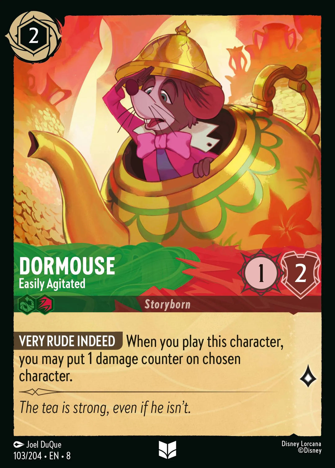 8JAF - 103 - Dormouse - Easily Agitated