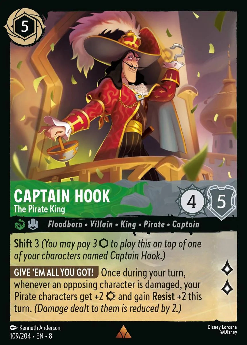 8JAF - 109 - Captain Hook - The Pirate King